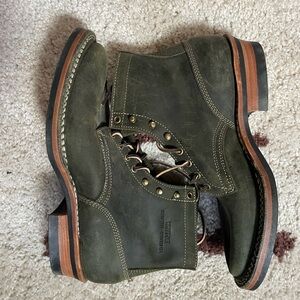 White’s 350 Cruiser    
Green Waxed leather
10D